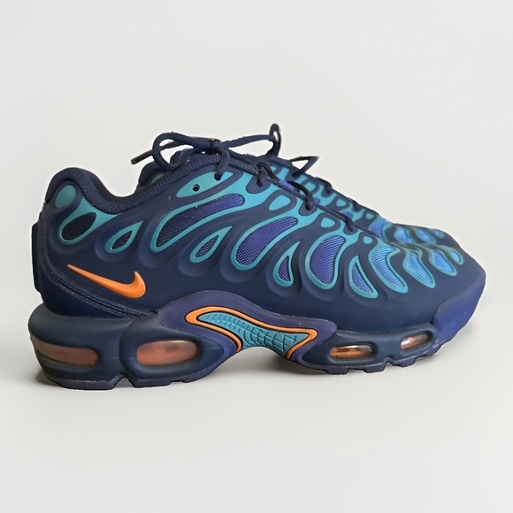 Nike Other - Nike Air Max Plus Drift Men's 8.5 Blue Teal Orange Tn Sneakers FD4290-400